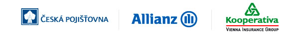 Naši partneři - Česká pojišťovna, Allianz, Kooperativa